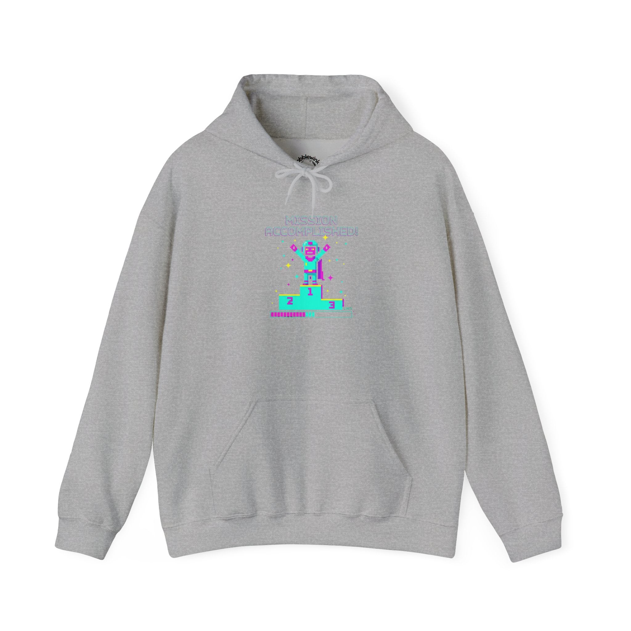 Pixel Health Bar Hoodie | pixel art gamer sweatshirt, retro gaming HUD