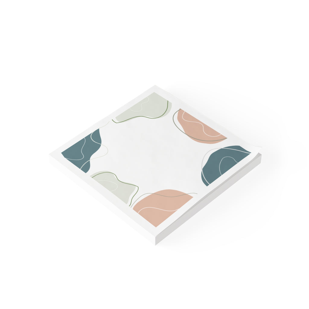 Minimalist Modern Blob Sticky Note Pads — Post-it® Style
