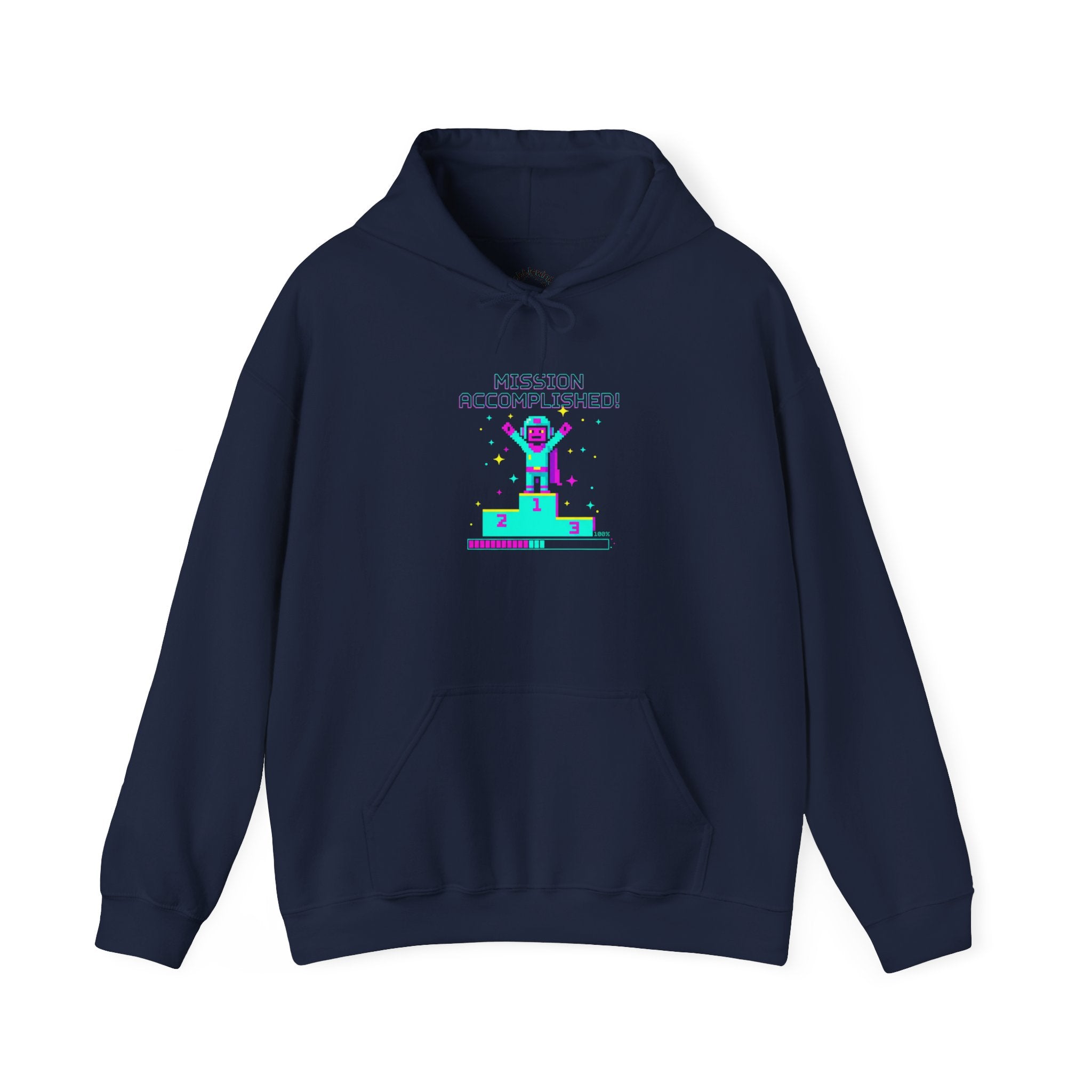Pixel Health Bar Hoodie | pixel art gamer sweatshirt, retro gaming HUD